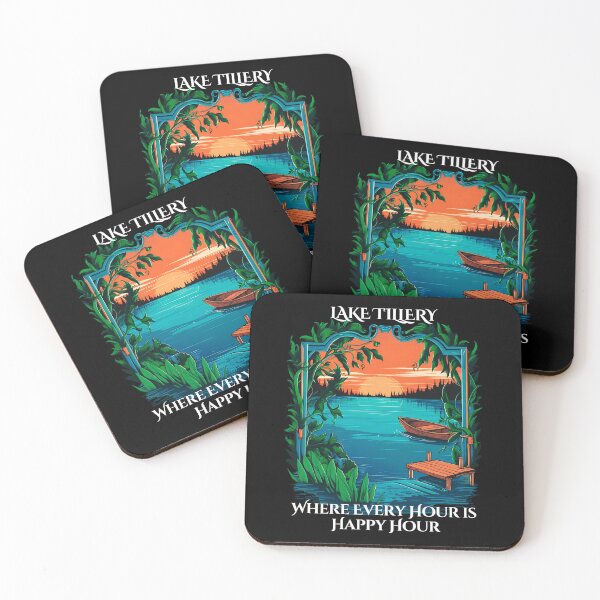 Item preview, Serene North Carolina Tillery Lake Scenery Waterscape designed and sold by Taans-Creation.