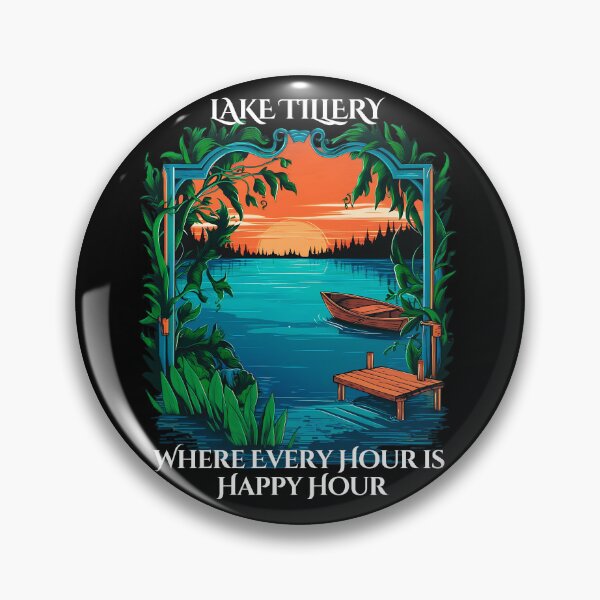 Item preview, Serene North Carolina Tillery Lake Scenery Waterscape designed and sold by Taans-Creation.