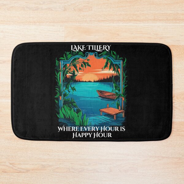 Item preview, Serene North Carolina Tillery Lake Scenery Waterscape designed and sold by Taans-Creation.