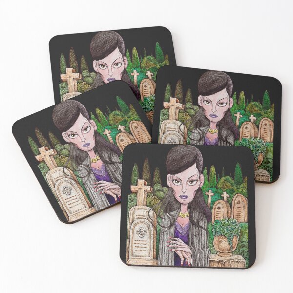 Item preview, Diamanda in the cemetery designed and sold by Laurent Cazuguel.