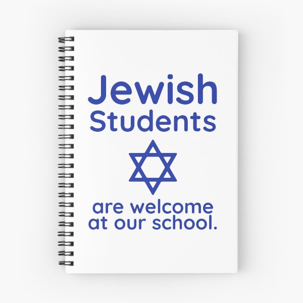 Item preview, Jewish students are welcome here  designed and sold by Rachel the Artist .