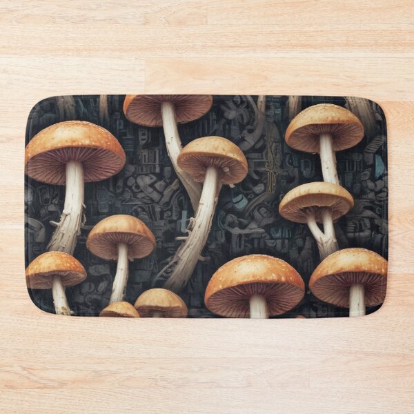 Item preview, Beautiful mushroom pattern print design designed and sold by Anshu3813.