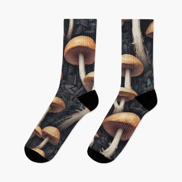 Item preview, Beautiful mushroom pattern print design designed and sold by Anshu3813.