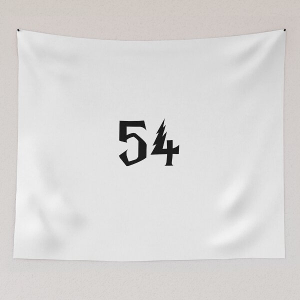 Item preview, 54, fifty four, black, Harry P designed and sold by Numbers-Art.