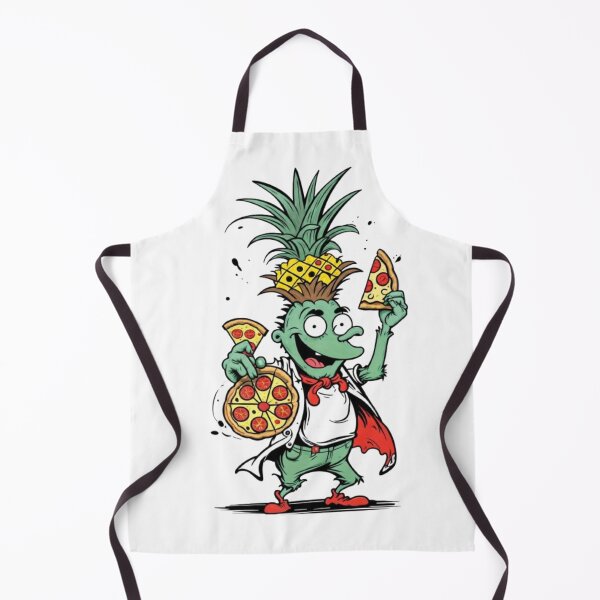 Item preview, Alien with pineapple pizza stickers pineapple hat stickers designed and sold by hamudib.