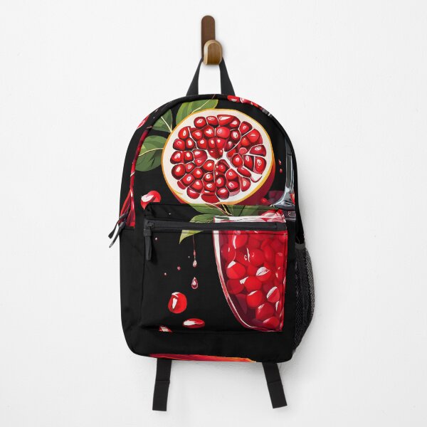 Item preview, drawing of a pomegranate cocktail, radiate positivity designed and sold by orthodox-icon.
