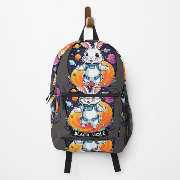 Item preview, Funny Space White Rabbit And Black Hole. designed and sold by Giulivo Store Graphic.