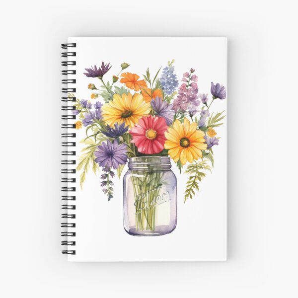 Item preview, Wildflower Mason Jar  designed and sold by DaffodilDreamer.