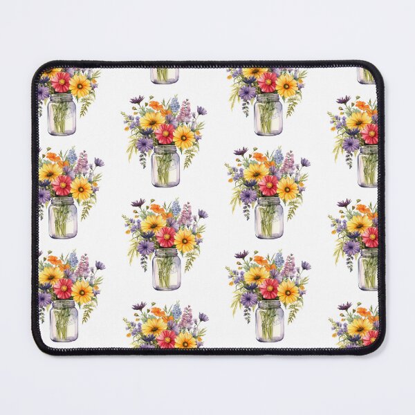 Item preview, Wildflower Mason Jar  designed and sold by DaffodilDreamer.