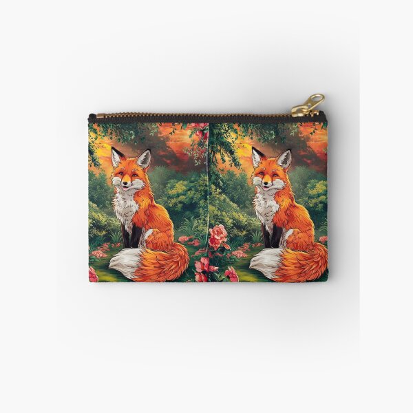 Artikelvorschau, Fuchs-Porträt. Waldfuchs, Fantasiefuchs, wunderlicher Fuchs entworfen und verkauft von FoxVibes.