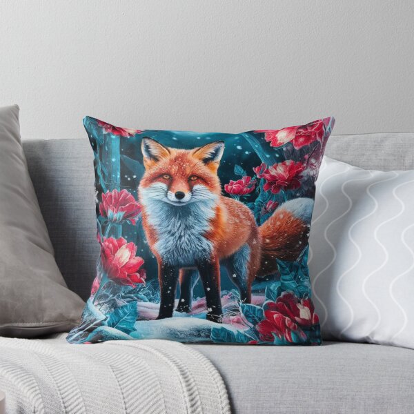 Artikelvorschau, Fuchs-Porträt. Waldfuchs, Fantasiefuchs, wunderlicher Fuchs entworfen und verkauft von FoxVibes.