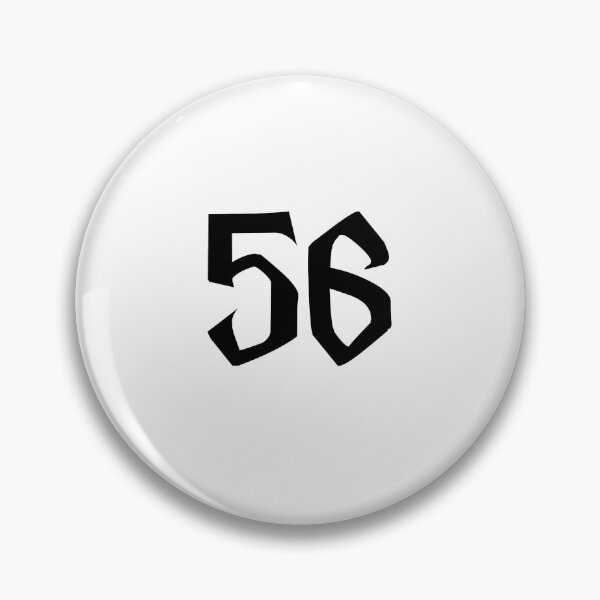 Item preview, 56, fifty six, black, Harry P designed and sold by Numbers-Art.