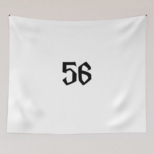 Item preview, 56, fifty six, black, Harry P designed and sold by Numbers-Art.