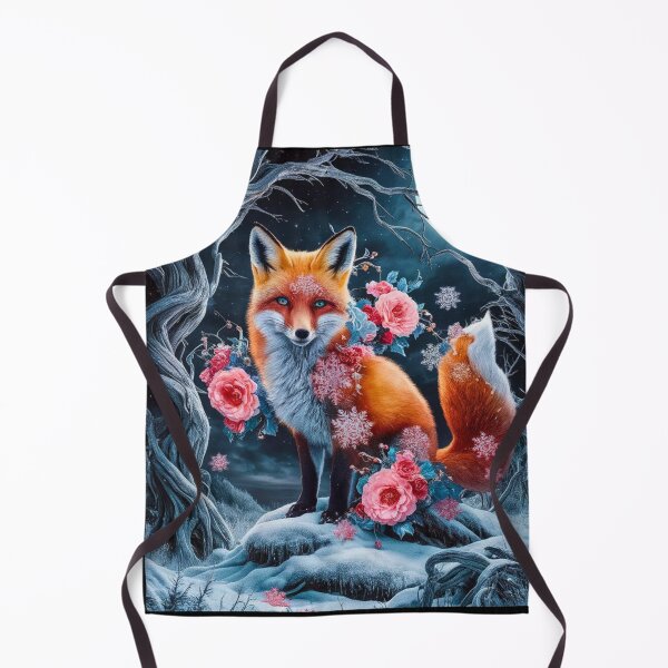 Artikelvorschau, Fuchs-Porträt. Waldfuchs, Fantasiefuchs, wunderlicher Fuchs entworfen und verkauft von FoxVibes.
