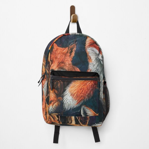 Item preview, Fox Portrait. woodland fox, fantasy fox, whimsical fox designed and sold by FoxVibes.