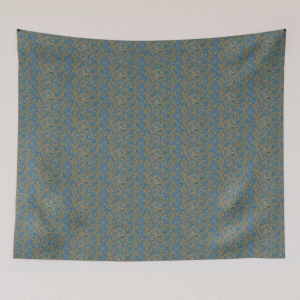 Item preview, Blue Absract elegant pattern for printing designed and sold by Artkitokri.