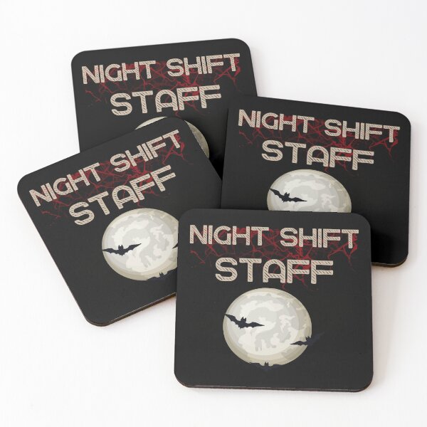 Item preview, Night shift Staff horror zombie bat People  Life men Women This is Fine T-Shirt designed and sold by SOPIZiLA.