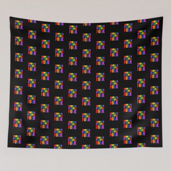 Item preview, Humans People Folk LGBTQ Pride designed and sold by Quooki.