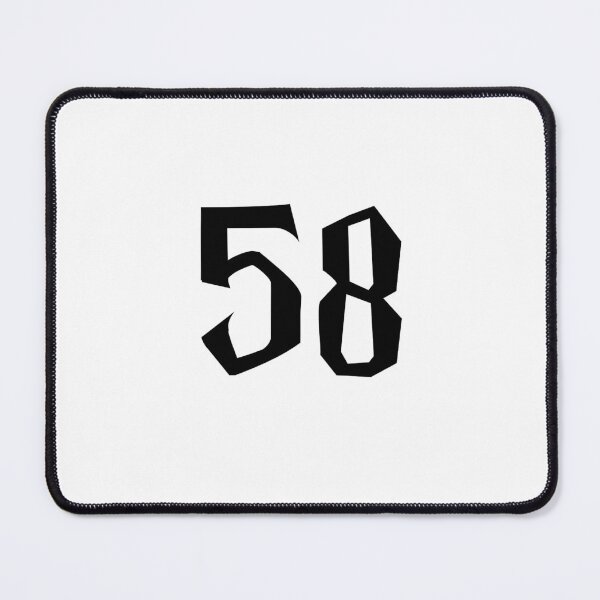 Item preview, 58, fifty eight, black, Harry P designed and sold by Numbers-Art.