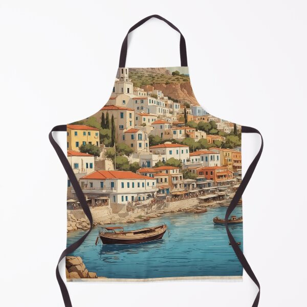 Item preview, Agios Nikolaos Greece Vintage Travel Tourism designed and sold by TravelersGems.