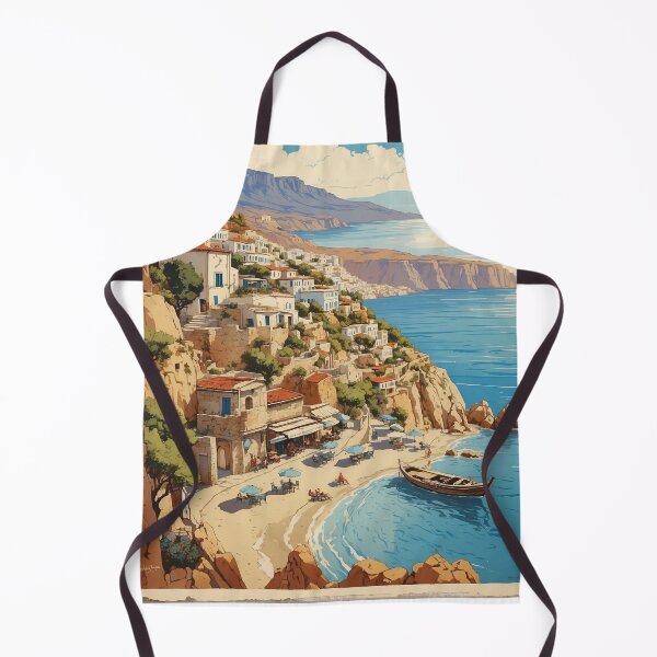 Item preview, Agios Loannis Renti Greece Vintage Travel Tourism designed and sold by TravelersGems.