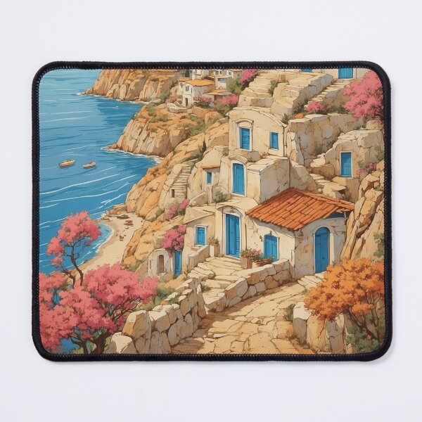 Item preview, Agios Stefanos Greece Vintage Travel Tourism designed and sold by TravelersGems.