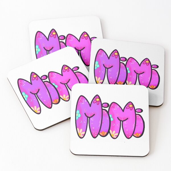 Item preview, Mimi Top 10 best personalised gifts  - Mimi - personalised,personalized custom name with flowers designed and sold by Artonmytee.