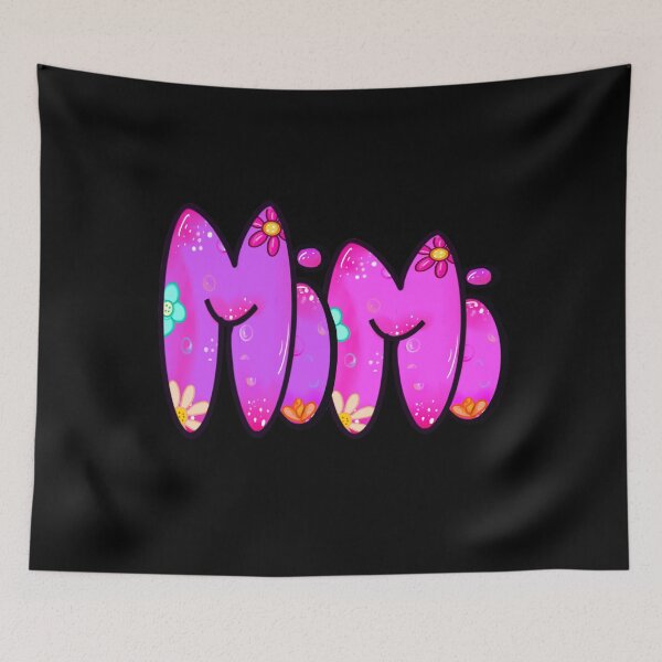 Item preview, Mimi Top 10 best personalised gifts  - Mimi - personalised,personalized custom name with flowers designed and sold by Artonmytee.