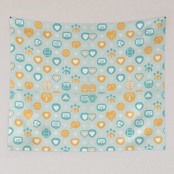 Item preview, Absract social elegant pattern for printing designed and sold by Artkitokri.