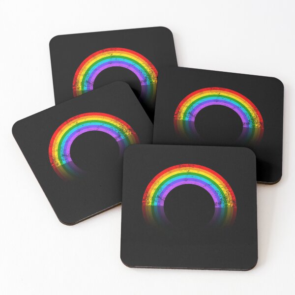 Item preview, Distressed Pride Raindow LGBTQ Pride designed and sold by Quooki.