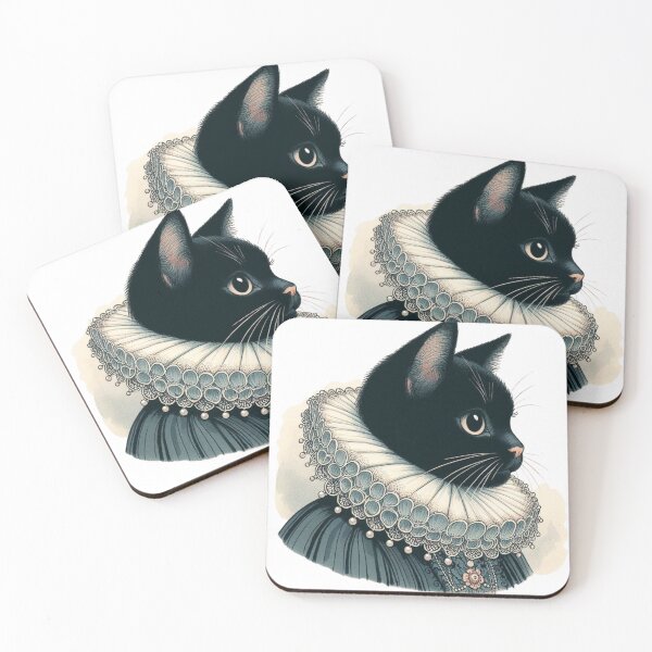 Item preview, Aristocratic Black Cat designed and sold by JL-TEESHOP.