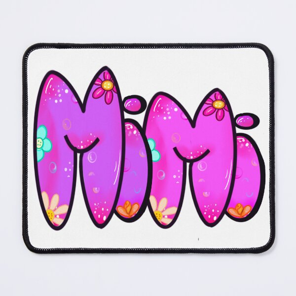 Item preview, Mimi Top 10 best personalised gifts - Mimi - personalised,personalized custom name with flowers designed and sold by Artonmytee.