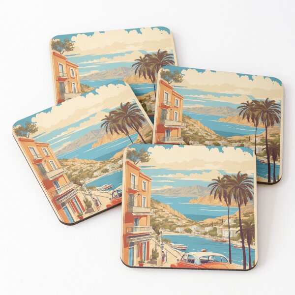 Item preview, Alimos Greece Vintage Travel Tourism  designed and sold by TravelersGems.