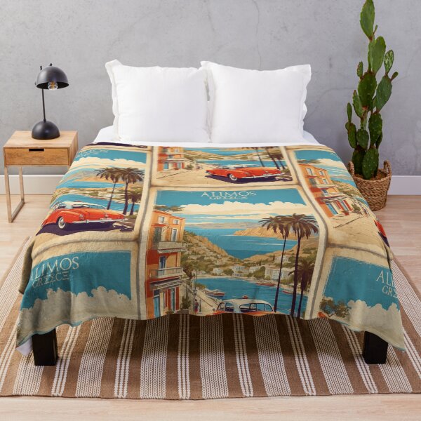 Item preview, Alimos Greece Vintage Travel Tourism designed and sold by TravelersGems.