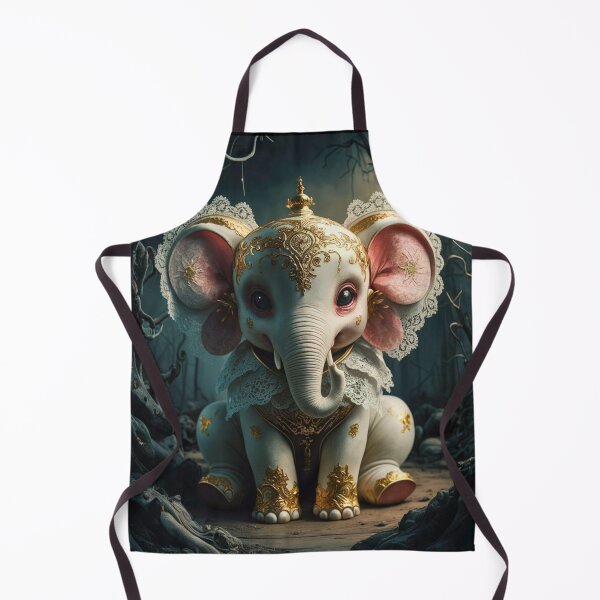 Item preview, Elephant Portrait. abstract elephant, vintage elephant, wild elephant designed and sold by ElephantVibes.