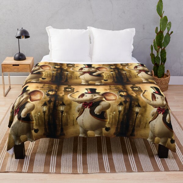 Item preview, Elephant Portrait. abstract elephant, vintage elephant, elephant character designed and sold by ElephantVibes.