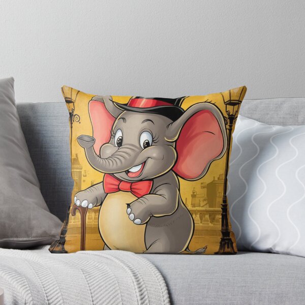 Item preview, Elephant Portrait. abstract elephant, vintage elephant, elephant character designed and sold by ElephantVibes.