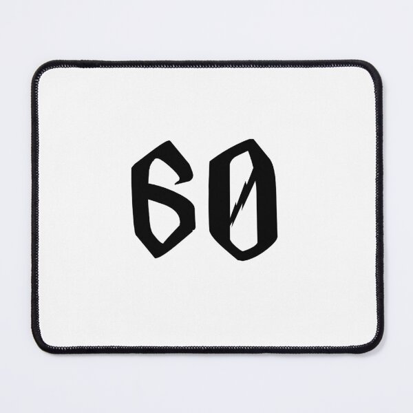 Item preview, 60, sixty, black, Harry P designed and sold by Numbers-Art.