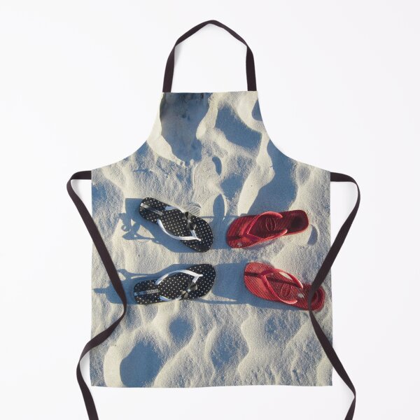 Item preview, flipflops on the beach designed and sold by Liesl Kustermann.