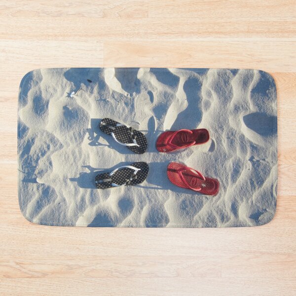 Item preview, flipflops on the beach designed and sold by Liesl Kustermann.