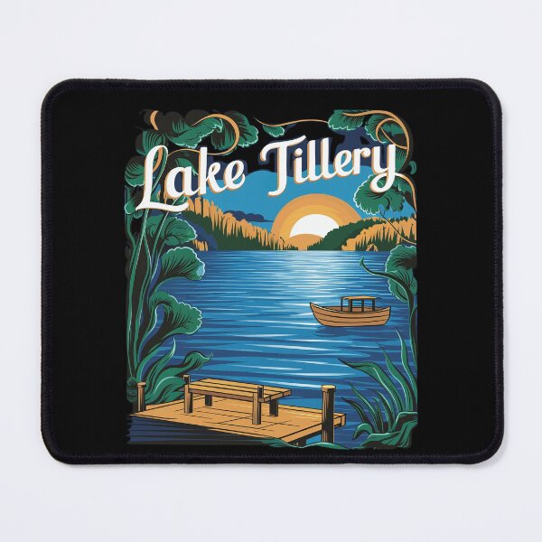 Item preview, Reflective Waters of Tillery Lake North Carolina Landscape designed and sold by Taans-Creation.