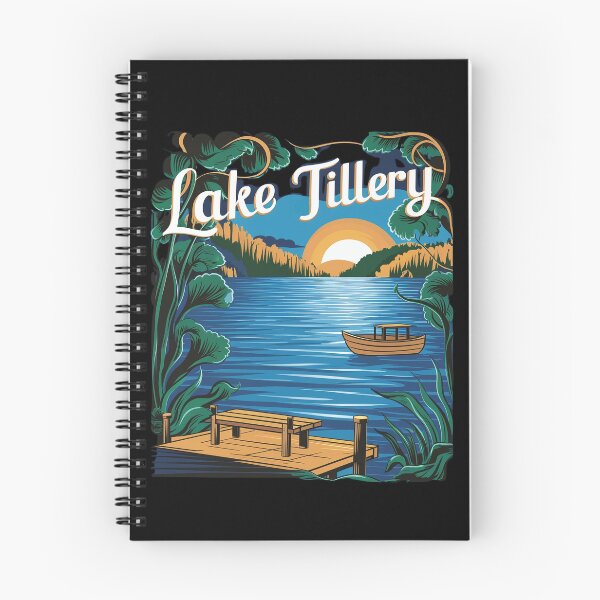 Item preview, Reflective Waters of Tillery Lake North Carolina Landscape designed and sold by Taans-Creation.