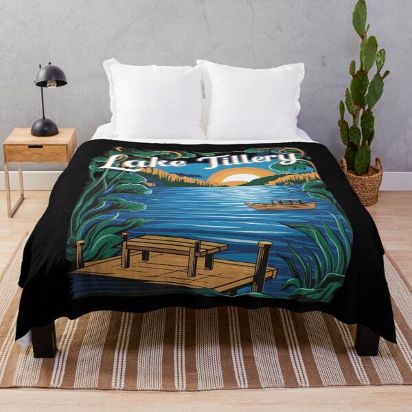 Item preview, Reflective Waters of Tillery Lake North Carolina Landscape designed and sold by Taans-Creation.