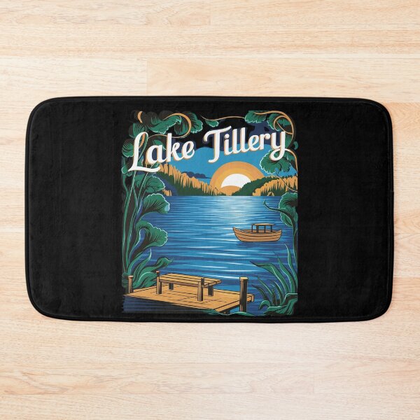 Item preview, Reflective Waters of Tillery Lake North Carolina Landscape designed and sold by Taans-Creation.