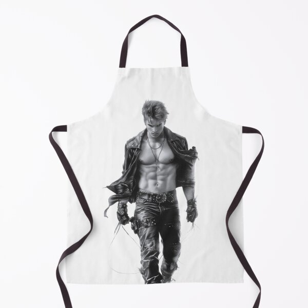Item preview, Vagrant biker in leather jacket designed and sold by Kynaios.