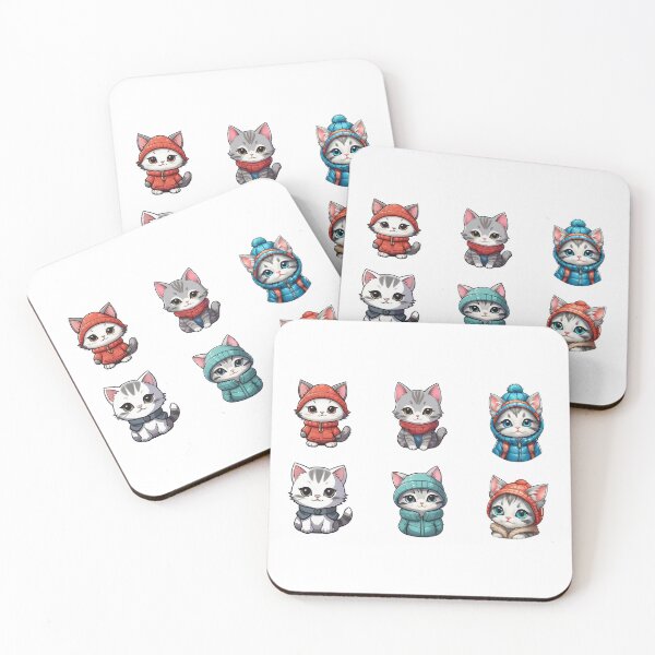 Item preview, Winter Kittens Pack 7 designed and sold by PetsClan.