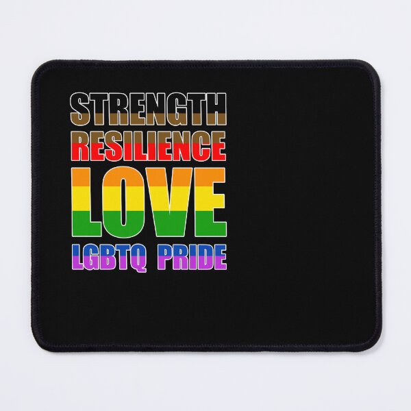 Item preview, Strength Resilience Love LGBTQ Pride designed and sold by Quooki.