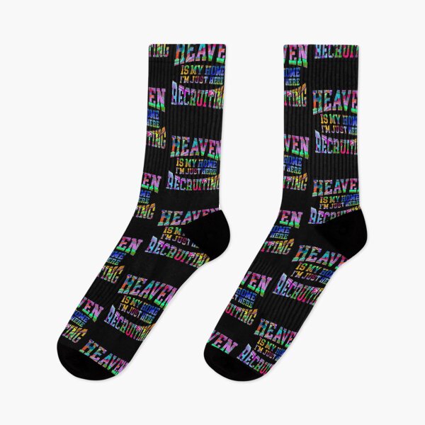 Item preview,  Heaven Is My Home Im Just Here Recruiting Funny Christian designed and sold by box-artshop.