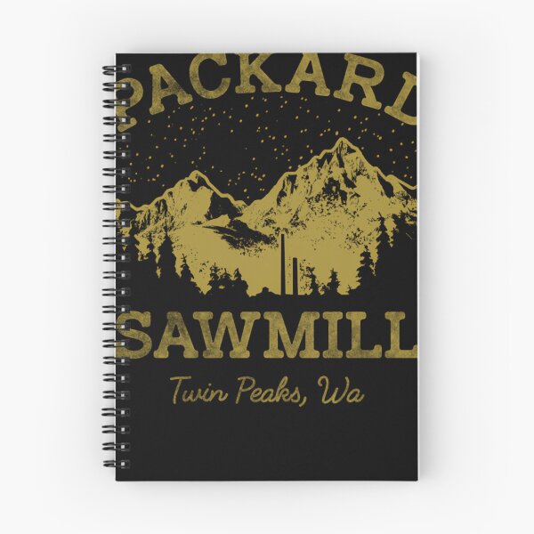 Item preview, Twin Peaks Packard Sawmill Distressed Retro Vista Logo designed and sold by JenniferRobe7.