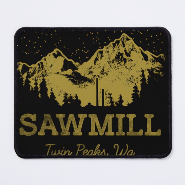 Item preview, Twin Peaks Packard Sawmill Distressed Retro Vista Logo designed and sold by JenniferRobe7.